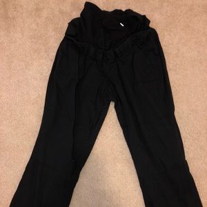 Plus size casual maternity pants-EUC!